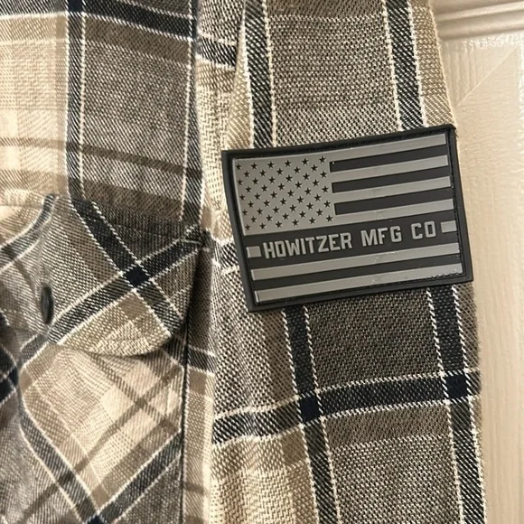 Howitzer patriotic flannel